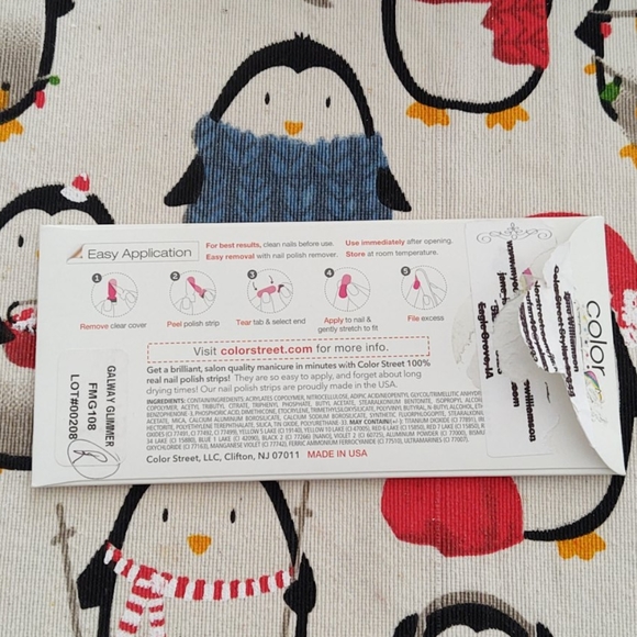 Color Street Retired Galway Glimmer Nail Strips - NWT - Picture 7 of 10